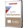 Toshiba N300 NAS 4TB Interne Festplatte 3,5 Zoll SATA 6Gb/s 7200RPM 128MB Cache