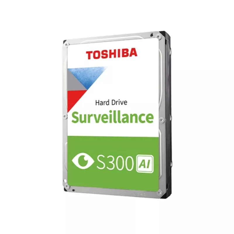 Toshiba S300 AI Surveillance 18TB 3.5-Zoll SATA 7200RPM 512MB HDD