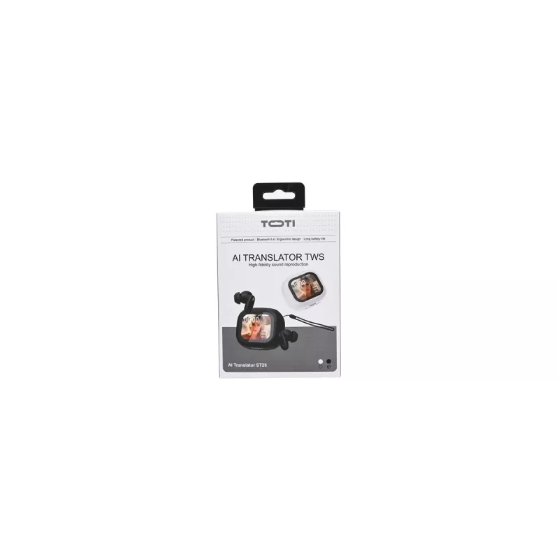 Toti TWS AI Translator ST25, Schwarz