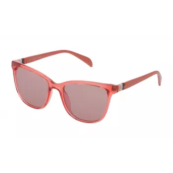 TOUS Woman STOA62-5404GS Sonnenbrille - Havanna/Brauner Acetatrahmen, Verlaufsgläser Braun, 54/18/140 mm