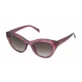TOUS Damen Katzenaugen-Sonnenbrille STOB86-540AFD Havanna/Braun 54mm