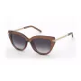 TOUS Damen Cat-Eye-Sonnenbrille STOD13-530893 Havanna Braun Verlauf 53mm