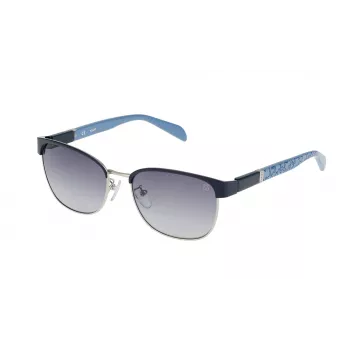 TOUS Damen-Sonnenbrille STO315-550E70 Braun Cat Eye 55mm