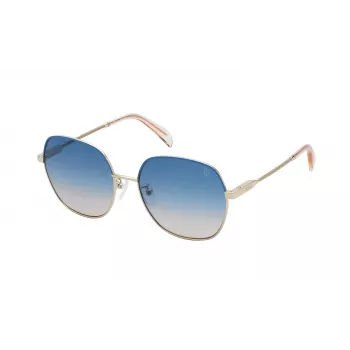 TOUS Damen-Sonnenbrille STO439-560309 Geometrischer Acetatrahmen UV400 56mm