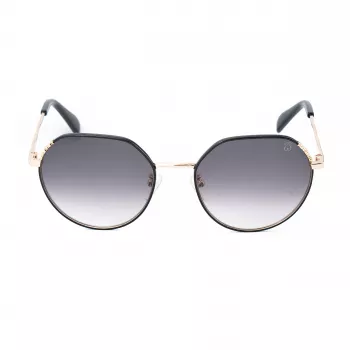 TOUS Damen-Sonnenbrille STO454-550301 Havana Acetat Braun Verlaufsgläser 55mm