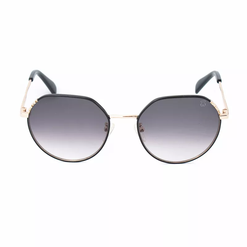 TOUS Damen-Sonnenbrille STO454-550301 Havana Acetat Braun Verlaufsgläser 55mm