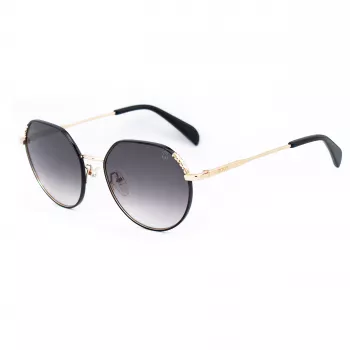 TOUS Damen-Sonnenbrille STO454-550301 Havana Acetat Braun Verlaufsgläser 55mm