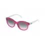 TOUS Damen-Sonnenbrille STO870-5402GR Havana Braun Acetat eckiger Rahmen grau verlaufende Gläser 54mm