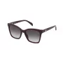 TOUS Damen-Sonnenbrille STOB505509FH Havana Acetatgestell Braune Verlaufsgläser 55/18/140 mm