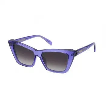 TOUS Damen-Sonnenbrille STOB82V540916 - Rechteckiger Acetatrahmen, UV400-Schutz