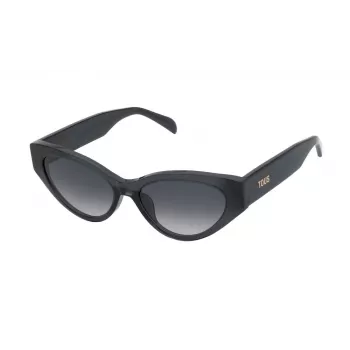 TOUS Damen-Sonnenbrille STOB84-550705 Havana Acetat Butterfly Geometric 55mm