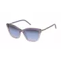 TOUS Damen-Sonnenbrille STOB87-540ABT - Havanna Acetat Cat-Eye mit braunen Gradientengläsern 54mm