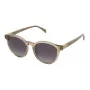 TOUS Damen-Sonnenbrille STOB89-5107AY Havana Acetat eckiger Rahmen braune Verlaufsgläser 51mm