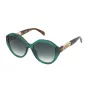 TOUS Damen-Sonnenbrille STOB90-550G61 Havana Braun Verlauf Rechteckig 55mm