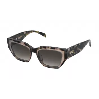 TOUS Damen-Sonnenbrille STOC24V530GL9 Brown Havana Gradient 53/19/140 mm
