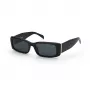 TOUS Damen-Sonnenbrille STOC39-560700 Havana Acetat Butterfly Cat Eye 56mm