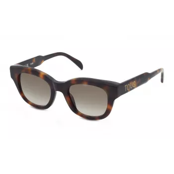 TOUS Damen-Sonnenbrille STOC82-500752 Havanna Braun Verlauf 50/21/140 mm