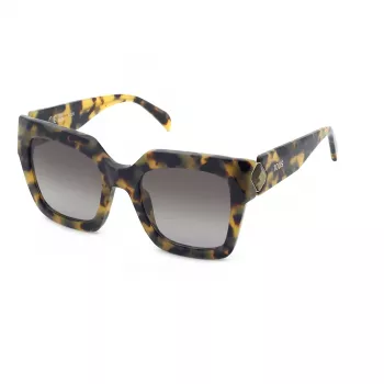 TOUS Damen-Sonnenbrille STOC83S5202BQ Braun Havana Cat-Eye 52/22/140 mm