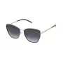 TOUS Damen Sonnenbrille STO459-570300 Rechteckig Acetat Schwarz Gestell Graue Gläser 57/17/140 mm UV400