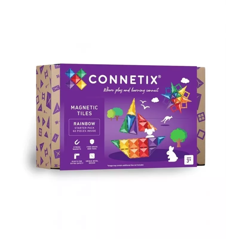 TOY CONSTR STARTER CT-R-00060-ST 60-teiliges Magnetisches Konstruktionsset