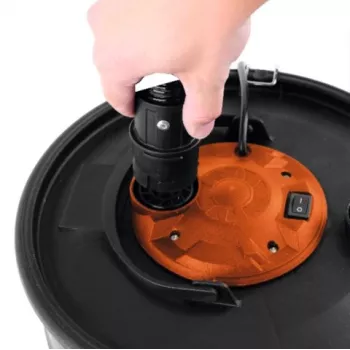TOYA 72928 Aschesauger 1200 W 20 L Edelstahl