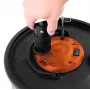 TOYA 72928 Aschesauger 1200 W 20 L Edelstahl
