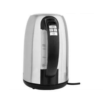 TOYA LUND 68194 Wasserkocher 2200 W 1,7 L Edelstahl Silber/Schwarz