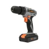 TOYA Sthor 78983 Bohrmaschine mit Schlagwerk, 780 W, 13 mm Zahnkranzbohrfutter, 0-3000 U/min, Hammerfunktion, Softgrip, mit Zusatzhandgriff und Tiefenanschlag