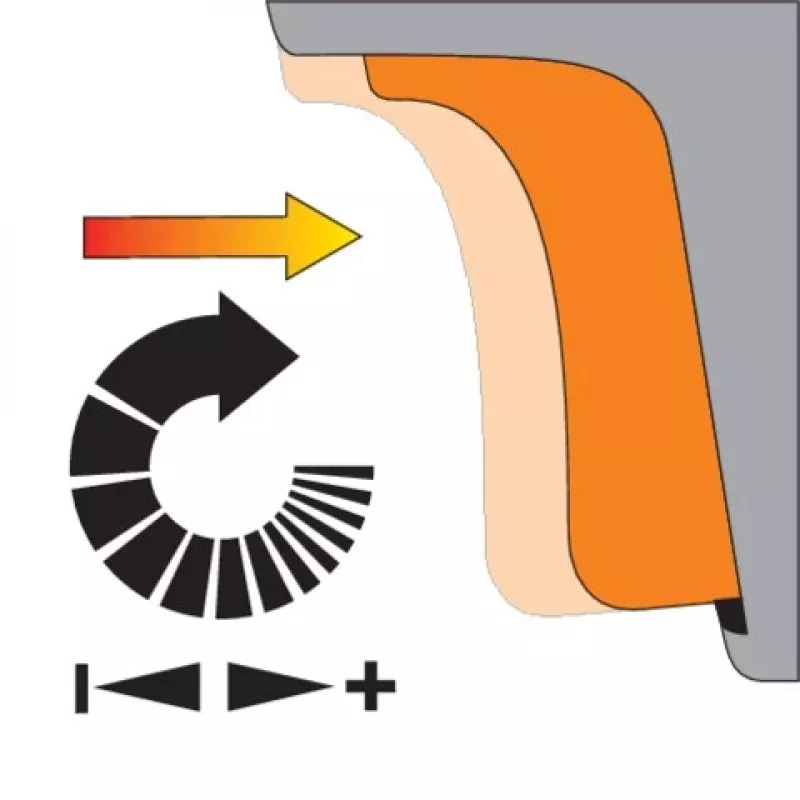 TOYA Sthor 78983 Bohrmaschine mit Schlagwerk, 780 W, 13 mm Zahnkranzbohrfutter, 0-3000 U/min, Hammerfunktion, Softgrip, mit Zusatzhandgriff und Tiefenanschlag