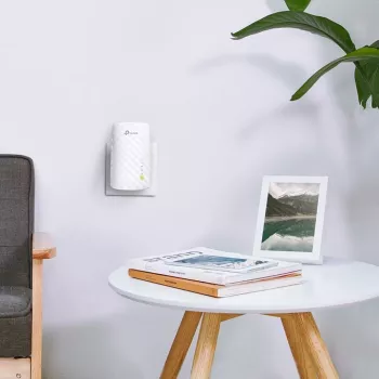 TP-Link AC750 WLAN-Repeater RE200 - Dualband Steckdosen-Signalverstärker, 1 Ethernet-Port, WPS, Access Point Modus