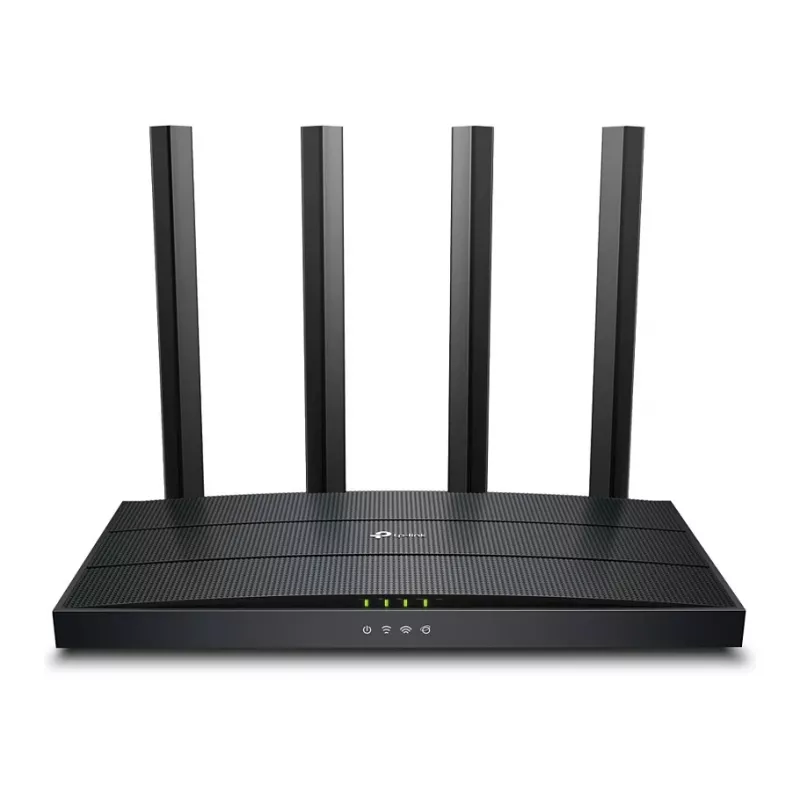 TP-Link Archer AX18 Wi-Fi 6 Dual-Band Gigabit Wireless Router (AX1800, 4x Gigabit LAN, Schwarz)