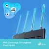 TP-Link Archer AX18 Wi-Fi 6 Dual-Band Gigabit Wireless Router (AX1800, 4x Gigabit LAN, Schwarz)