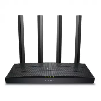 TP-Link Archer AX18 Wi-Fi 6 Dual-Band Gigabit Wireless Router (AX1800, 4x Gigabit LAN, Schwarz)