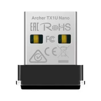 TP-Link Archer TX1U Nano AX300 Wi-Fi 6 USB-Adapter mit internen Antennen, USB 2.0