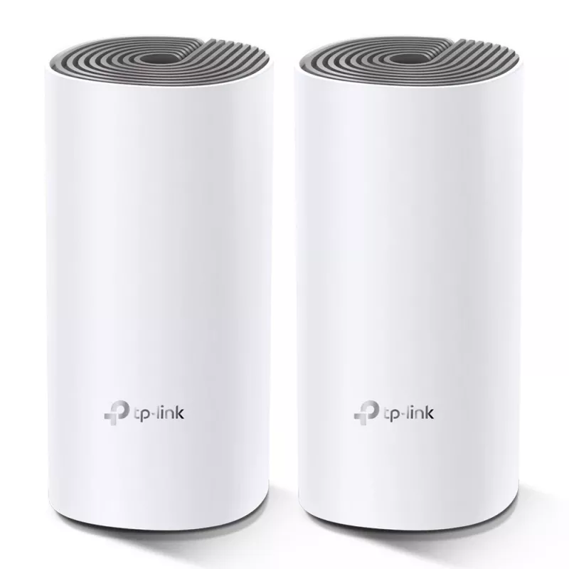 TP-Link Deco E4 AC1200 Whole Home Mesh Wi-Fi System (2er-Pack)