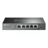 TP-LINK ER605 SafeStream Router - Gigabit VPN Router mit 4-Port Switch, 3 WAN-Ports, wandmontierbar