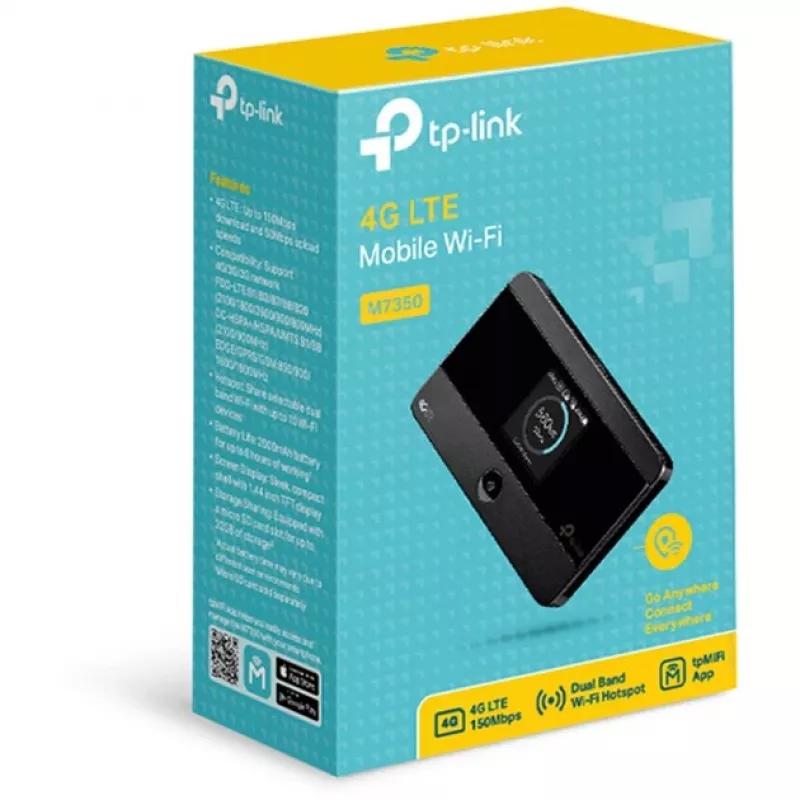 TP-Link M7350 Schwarz 4G LTE Mobiler Router
