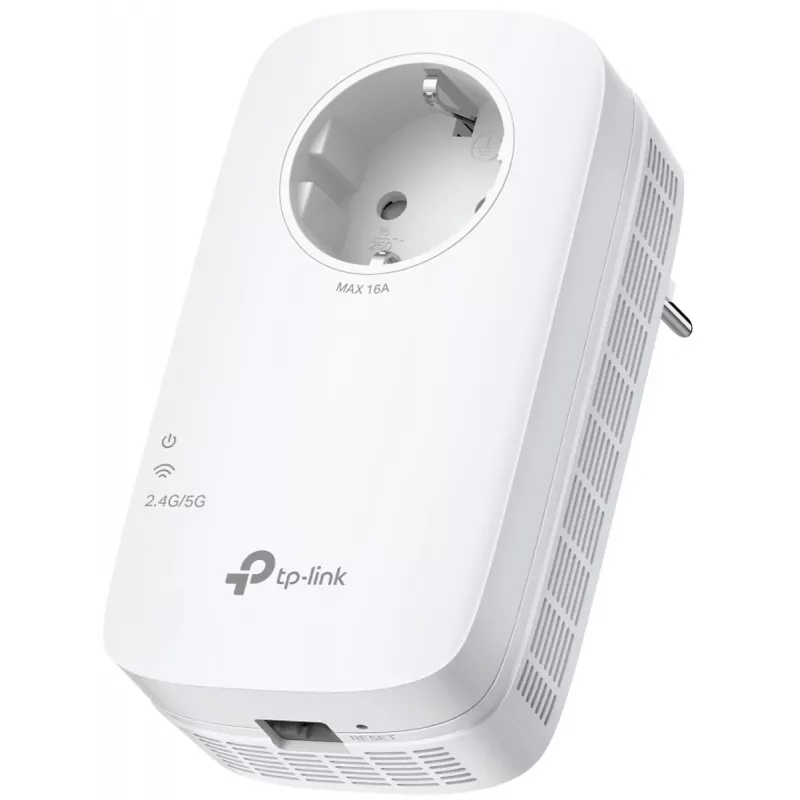 TP-LINK RE660X Dual-Band Wi-Fi 6 Range Extender, 2,4 GHz & 5 GHz, 802.11ax
