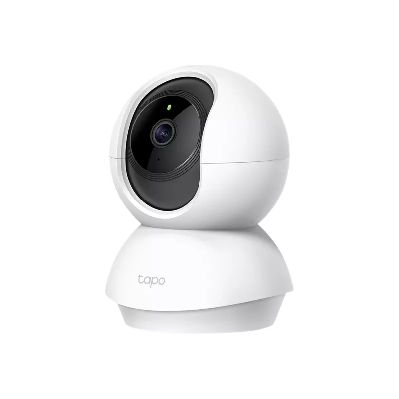 TP-Link Tapo C200 Pan/Tilt WLAN-Sicherheitskamera, 1080p Full HD, 360° Schwenken, 114° Neigen, Nachtsicht, Zwei-Wege-Audio, microSD-Steckplatz, funktioniert mit Alexa & Google Assistant, Weiß