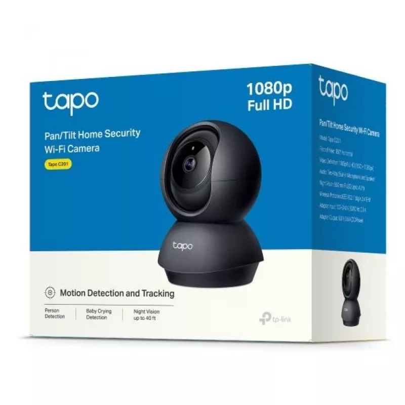 TP-Link Tapo C201 360° Pan/Tilt 1080p Full HD Indoor Wi-Fi IP Camera