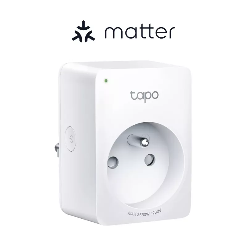 TP-Link Tapo P110M (2er-Pack) - Smart Wi-Fi-Steckdose mit Energieüberwachung, 16A, 3680W, Typ F