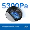 TP-Link Tapo RV20 Max Plus Saugroboter und Wischroboter mit Absaugstation, LiDAR-Navigation, 4200 Pa Saugkraft, 2600 mAh Akku, Wi-Fi, Alexa & Google Assistant
