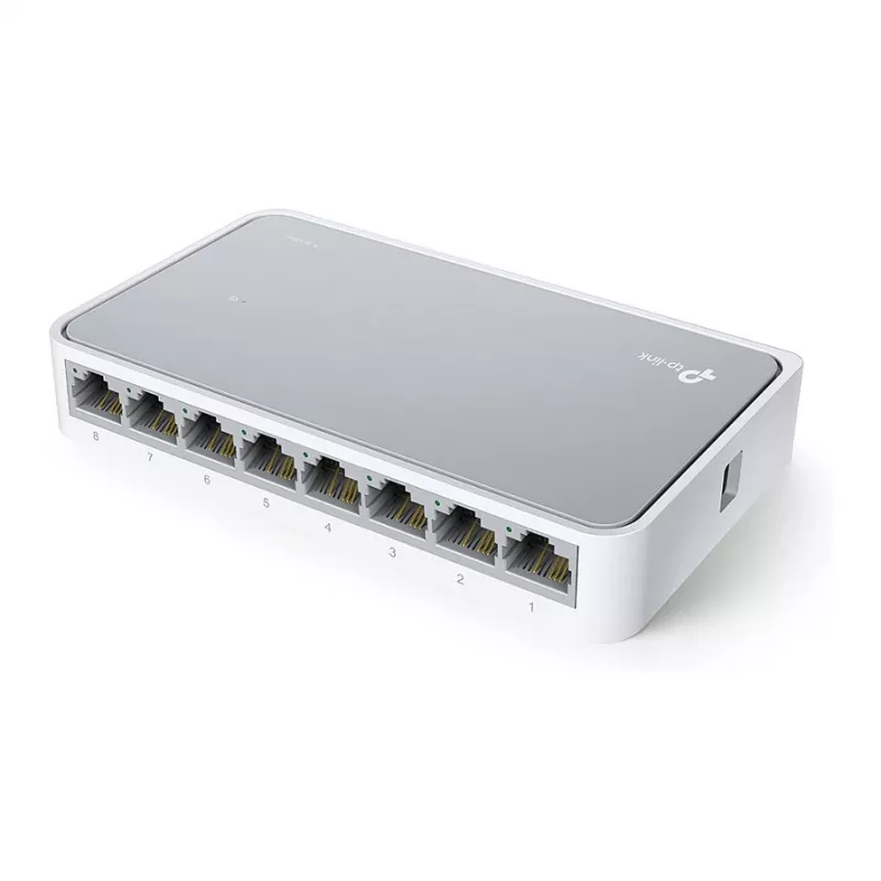 TP-Link TL-SF1008D V12.4 8-Port 10/100Mbps Fast Ethernet Desktop Switch