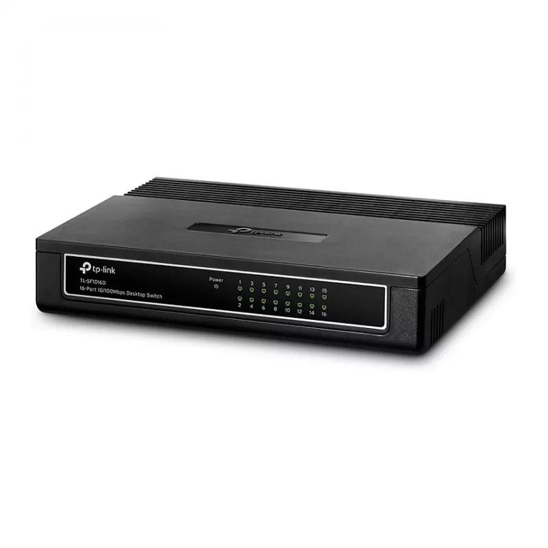 TP-Link TL-SF1016D 16-Port 10/100 Fast Ethernet Desktop-Switch