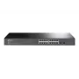 TP-LINK TL-SG2218 16-Port Gigabit L2+ Managed Switch mit 2 SFP-Steckplätzen, 150W PoE+