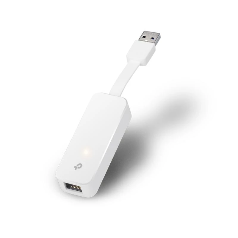TP-Link UE300 USB 3.0 auf Gigabit Ethernet Netzwerkadapter, Weiß UE300(UN)
