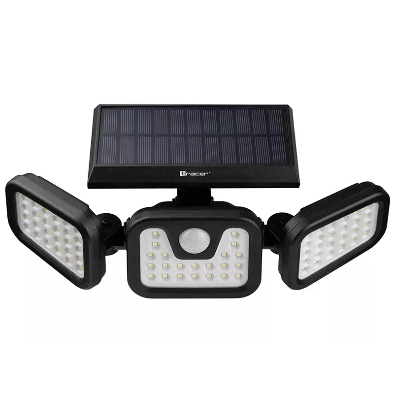 Tracer 47191 Saturn LED Solarflutlicht mit Bewegungsmelder