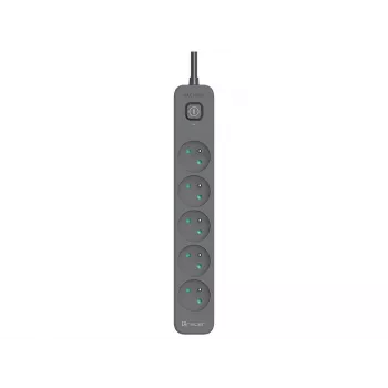 Tracer 47813 Super Line+ Graphite 1,5 m (5 Steckdosen)