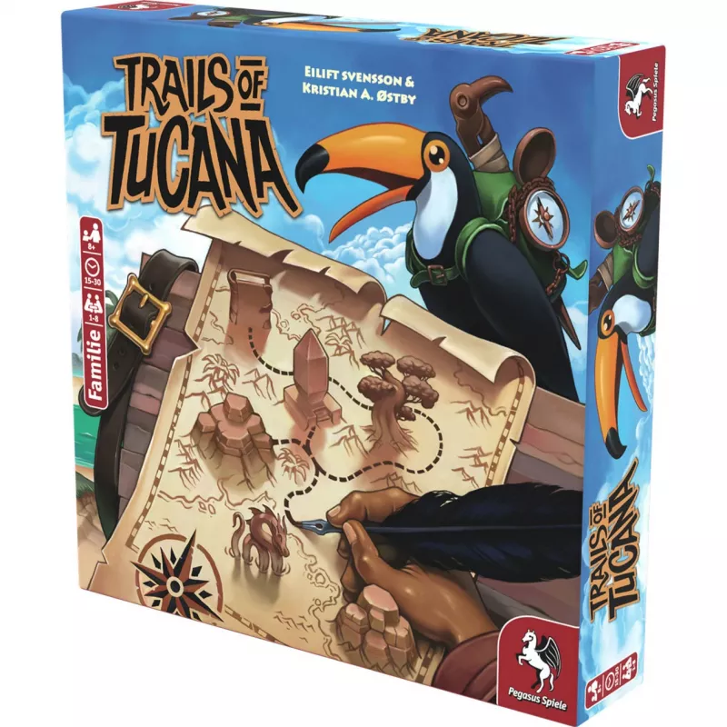 Trails of Tucana - Flip & Write Brettspiel