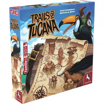 Trails of Tucana - Flip & Write Brettspiel